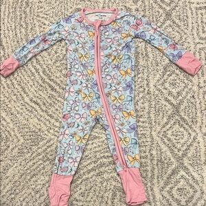 Little One Shop - Colorful Bow Print Kids One Piece